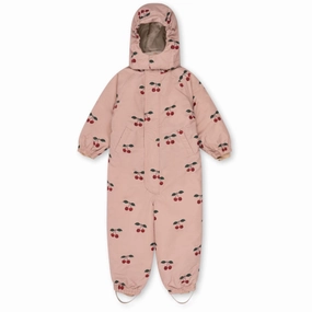 Konges Sljd Ma Grande Cerise Blush Nohr Snowsuit Print Superior Refined