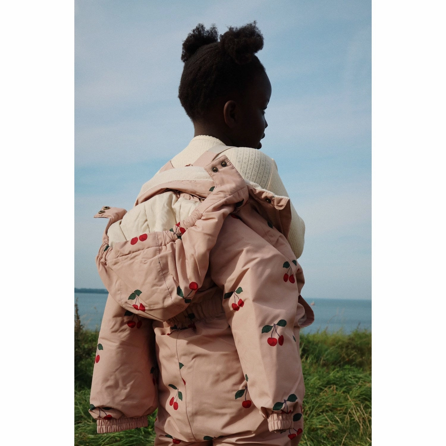 Konges Sljd Ma Grande Cerise Blush Nohr Snowsuit Print Superior