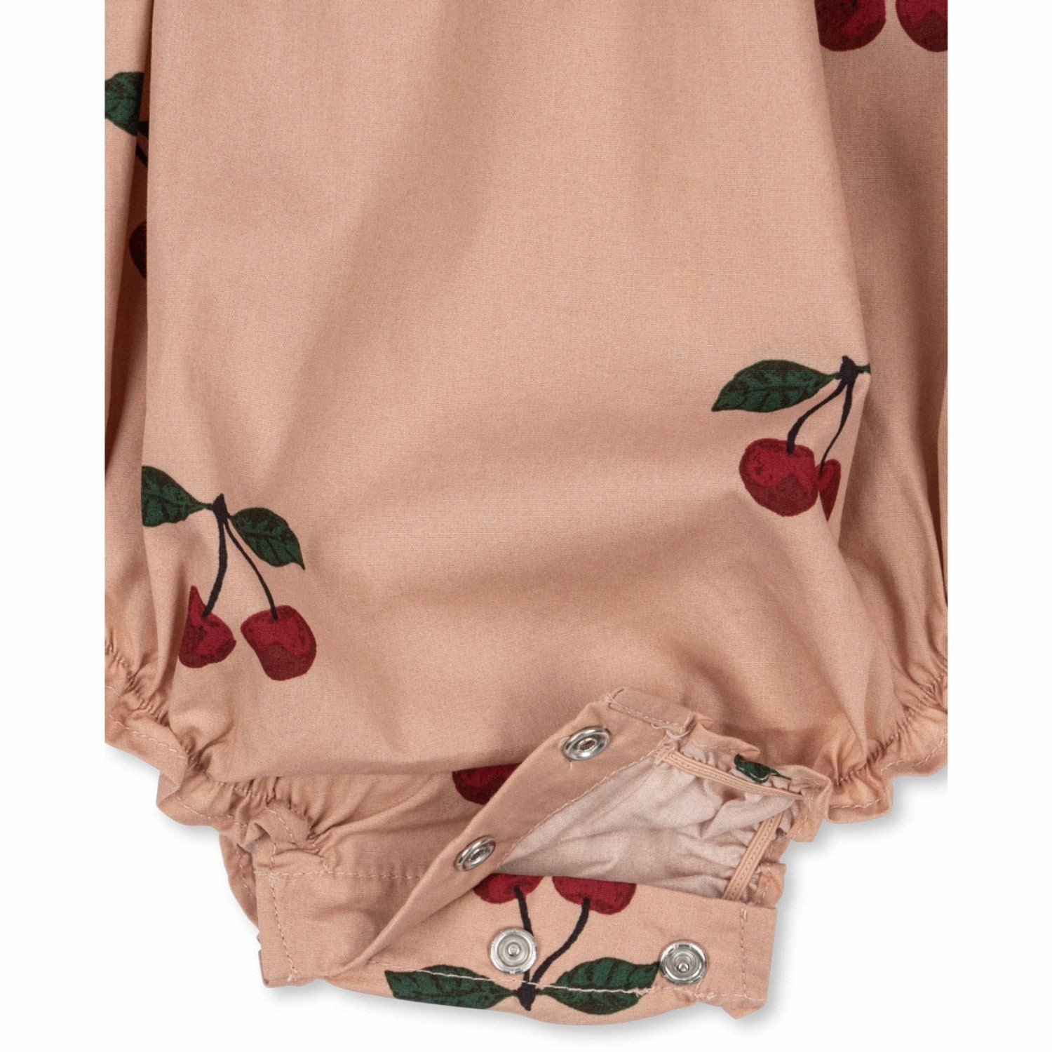 Konges Sljd Ma Grande Cerise Blush Verbena Romper Gots Bow