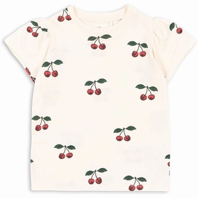 Konges Sljd Ma Grande Cerise Famo Puff T-shirt Patch Pattern