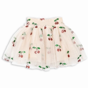 Konges Sljd Ma Grande Cerise Glitter Tullie Smock Skirt Pocket Superior