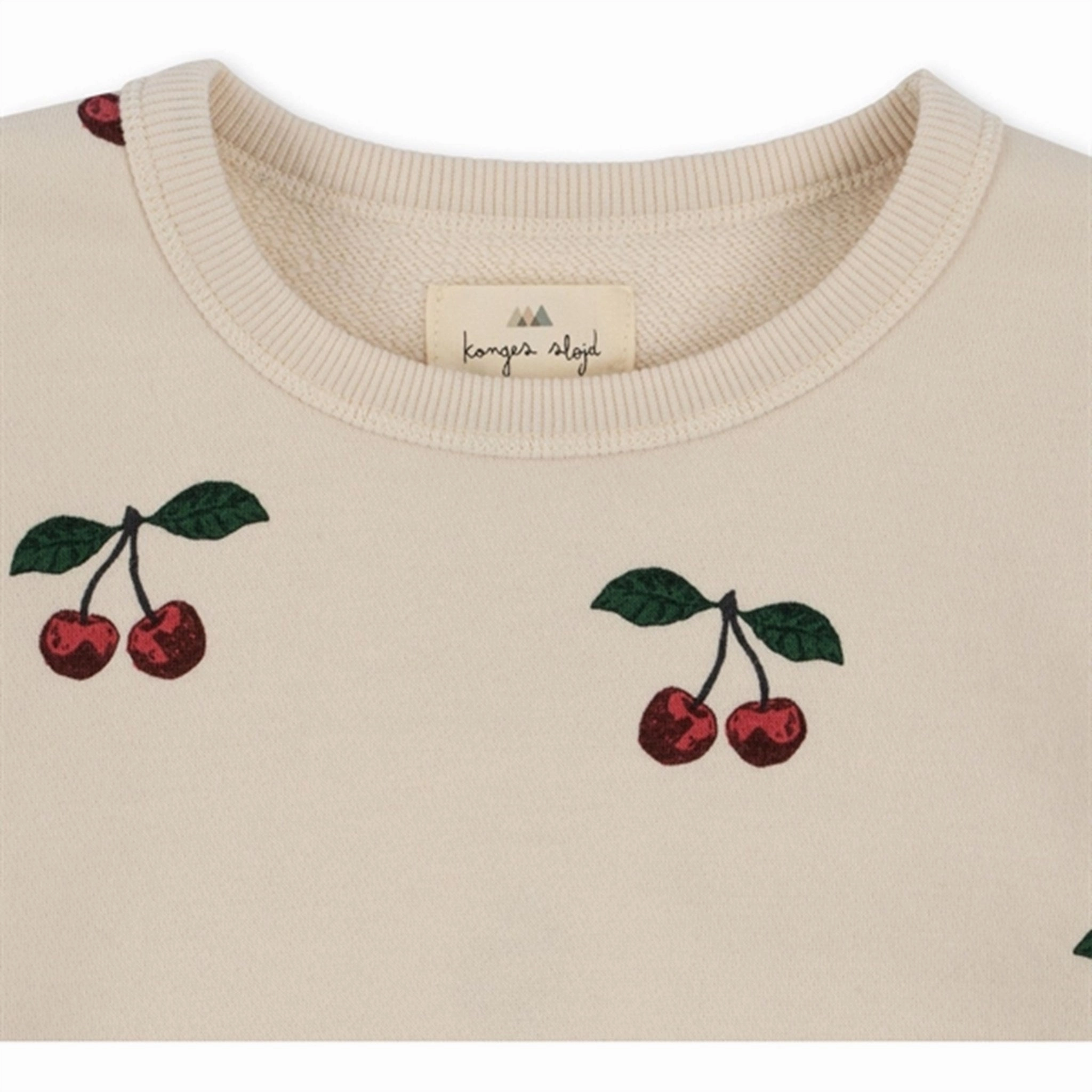 Konges Sljd Ma Grande Cerise Lou Frill Sweatshirt Distinctive