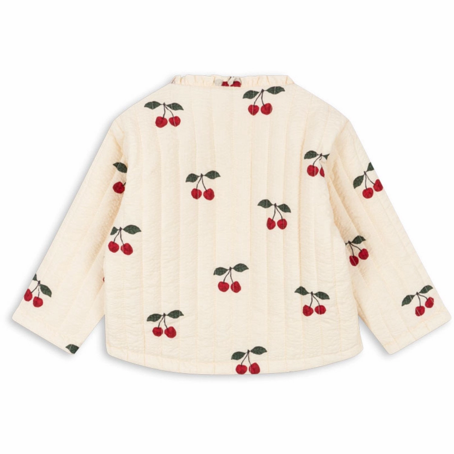 Konges Sljd Ma Grande Cerise Lunella Quilted Jacket Gots Tulle