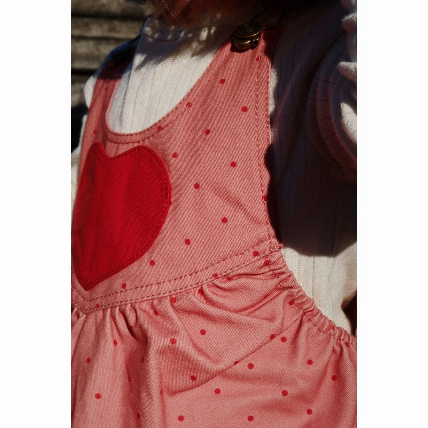 Konges Sljd MahAndany Dot Nola Spencer Dress Gots Cozy