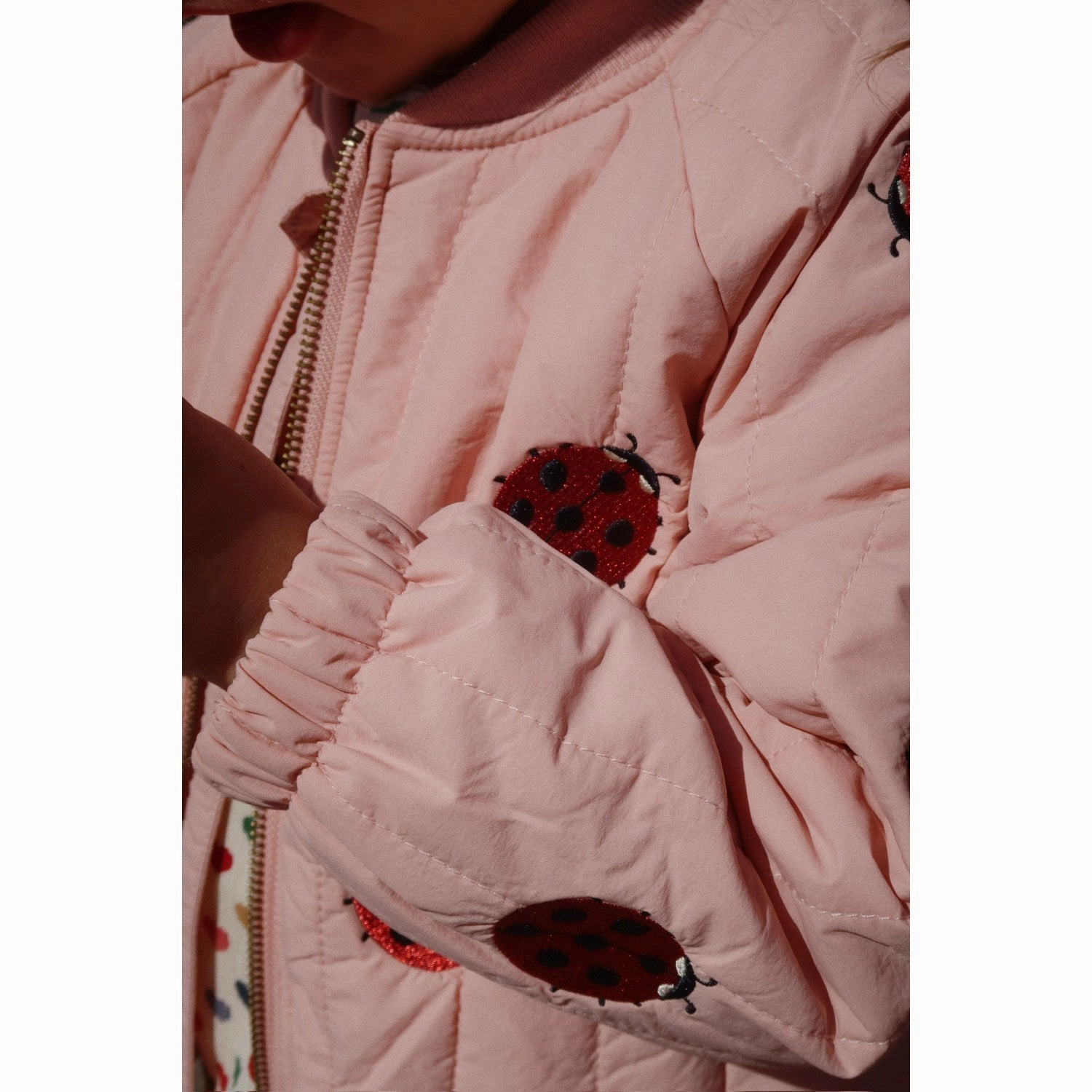 Konges Sljd Mellow Rose Juno Bomber Jacket Polished