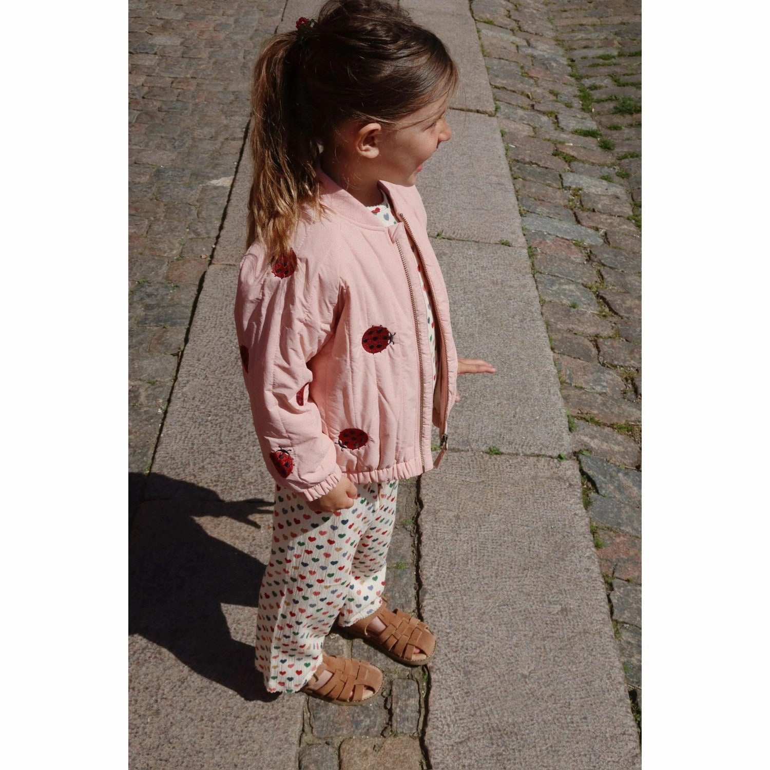 Konges Sljd Mellow Rose Juno Bomber Jacket Polished