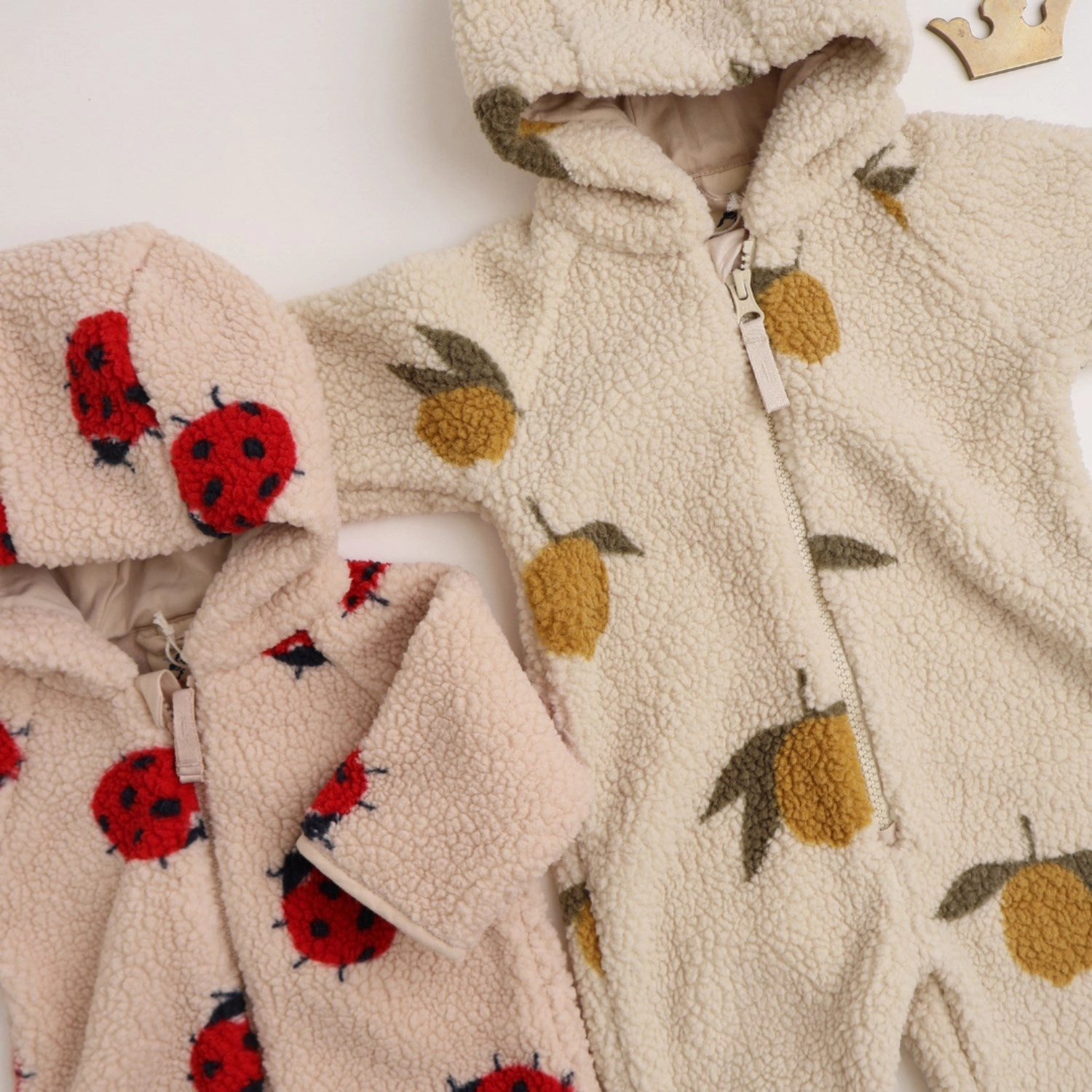 Konges Sljd Mon Grand Citron Sage Jody Teddy Onesie Grs Nylon