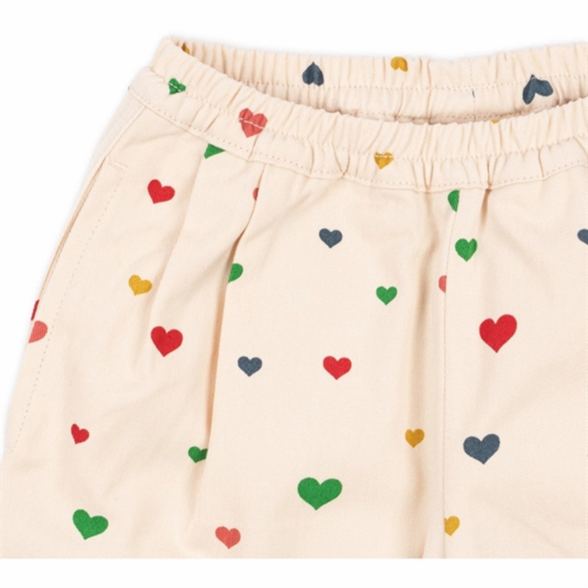 Konges Sljd Multi Heart Blush Fen Pants Fitted