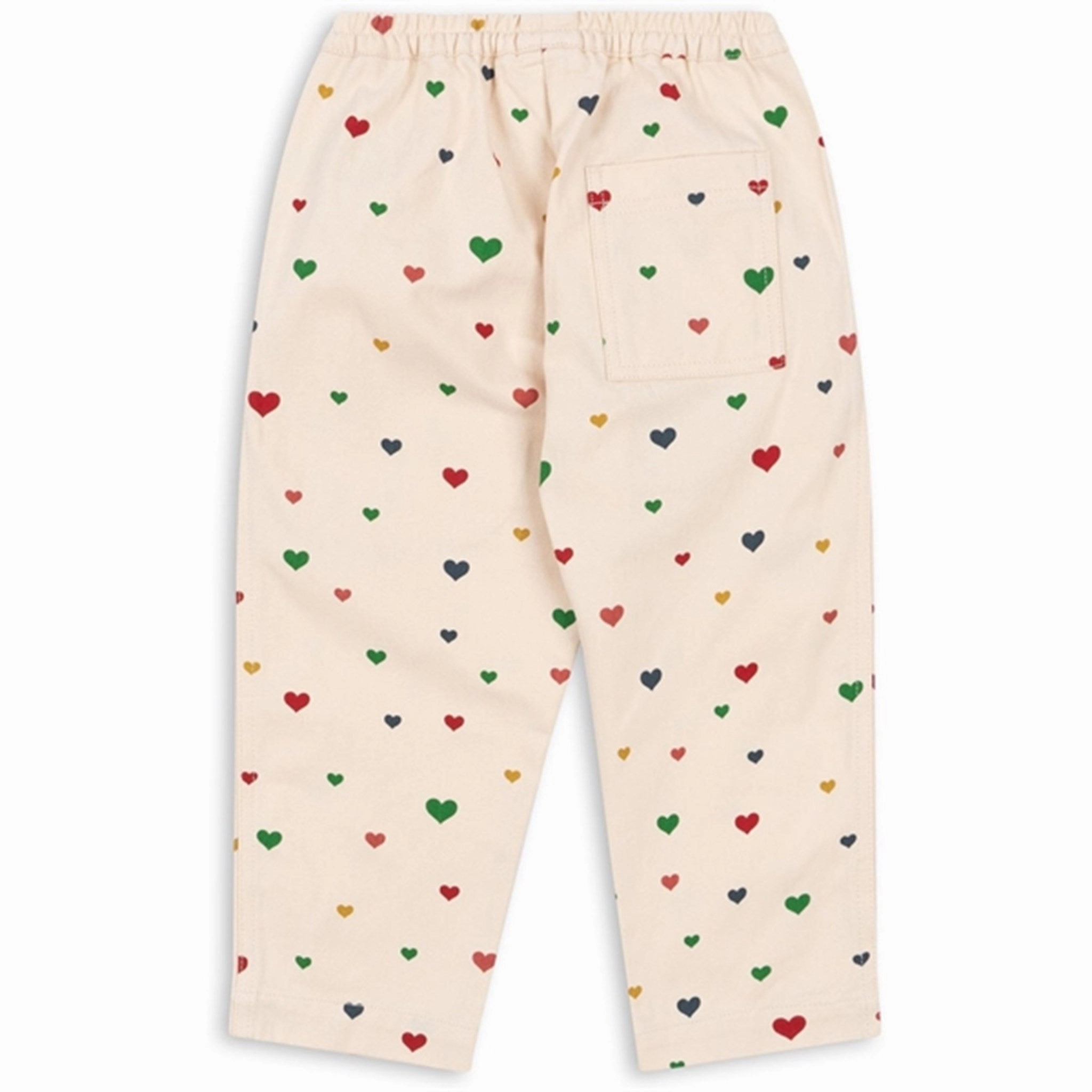 Konges Sljd Multi Heart Blush Fen Pants Fitted