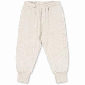 Konges Sljd Off White Melange Loupy Lou Sweat Pants Gots Tulle Durable