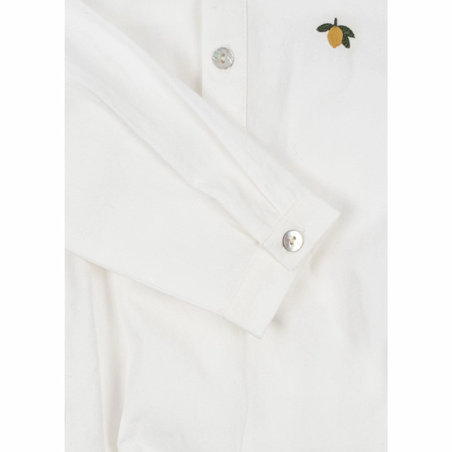 Konges Sljd Optic White Rolf Baby Shirt Gots Superior
