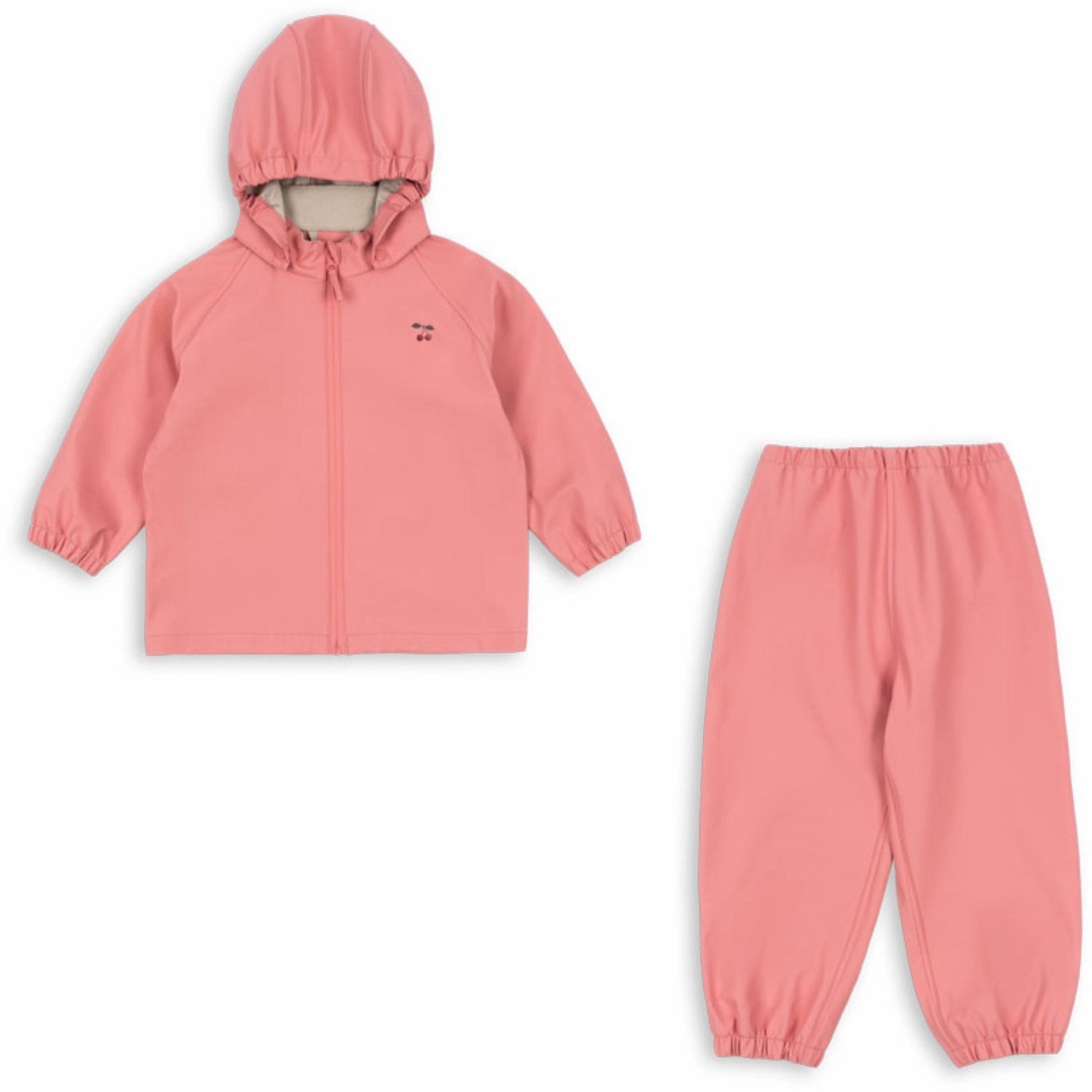 Konges Sljd Peach Blossom Plainy Rain Set Retro Modern