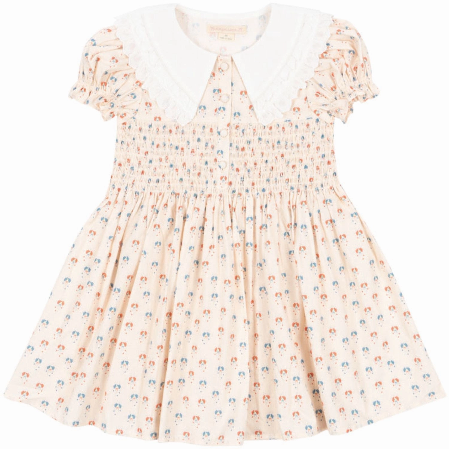 Konges Sljd Pipa Petite Midsummer Dress Gots Fleece Bow