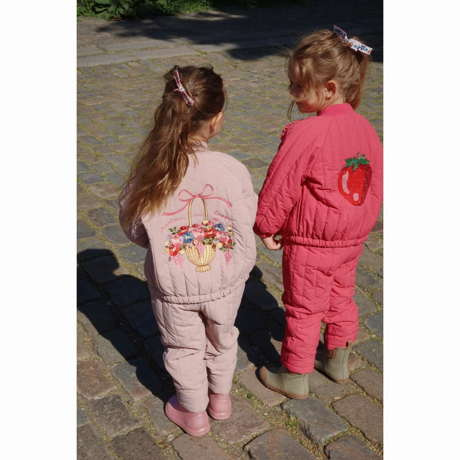 Konges Sljd Raspberry Wine Juno Sparkle Bomber Jacket Style