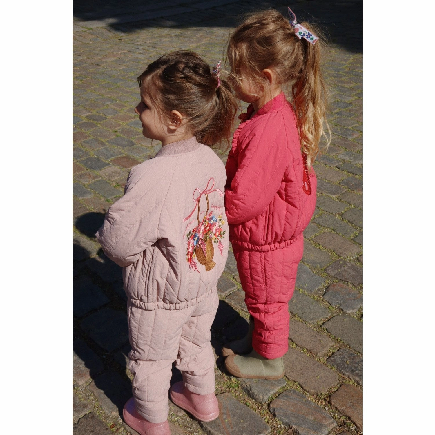 Konges Sljd Raspberry Wine Juno Sparkle Bomber Jacket Style