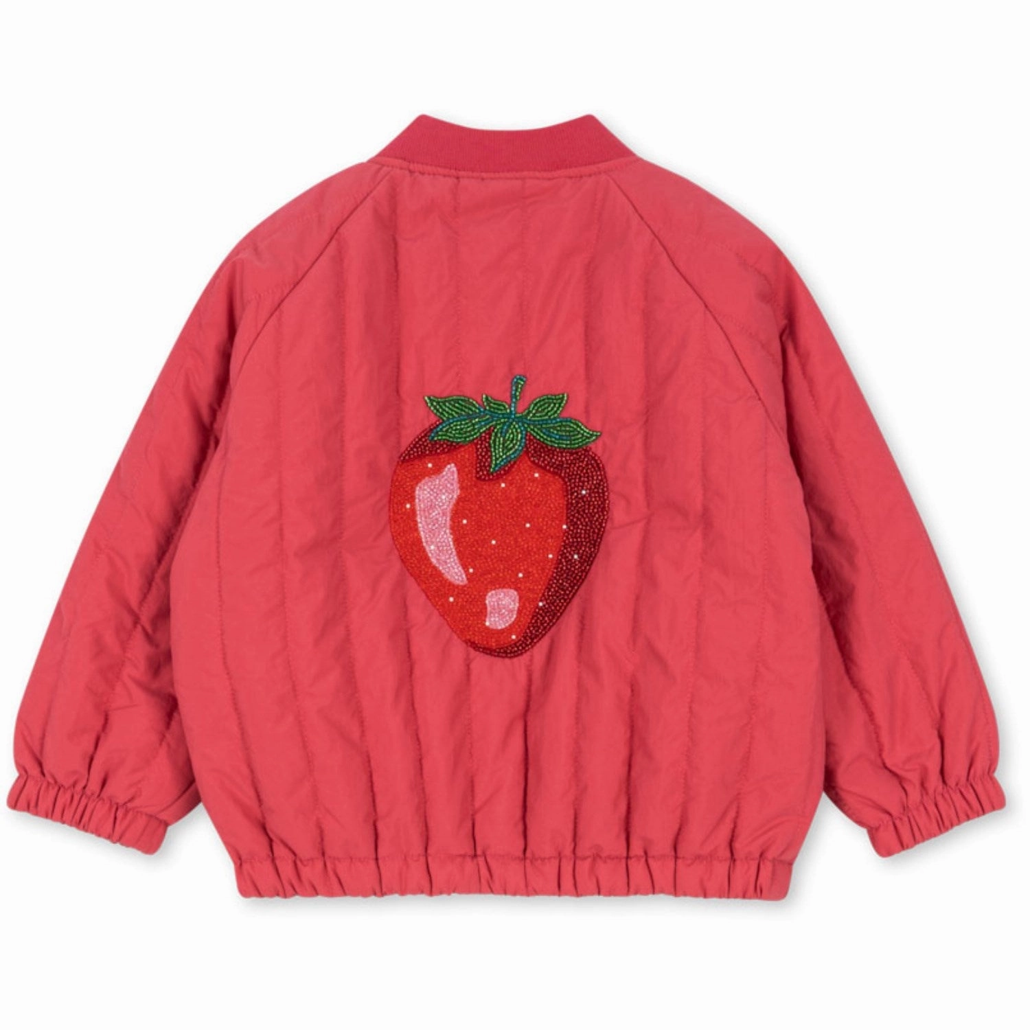 Konges Sljd Raspberry Wine Juno Sparkle Bomber Jacket Style