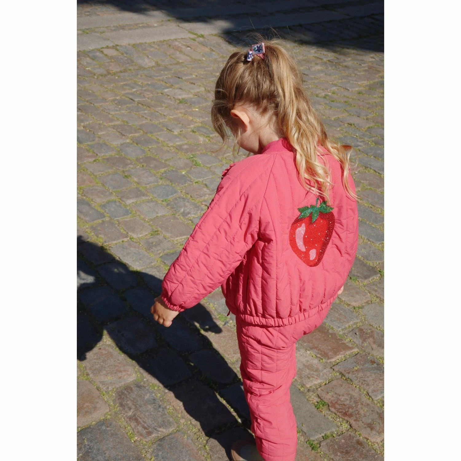 Konges Sljd Raspberry Wine Juno Sparkle Bomber Jacket Style