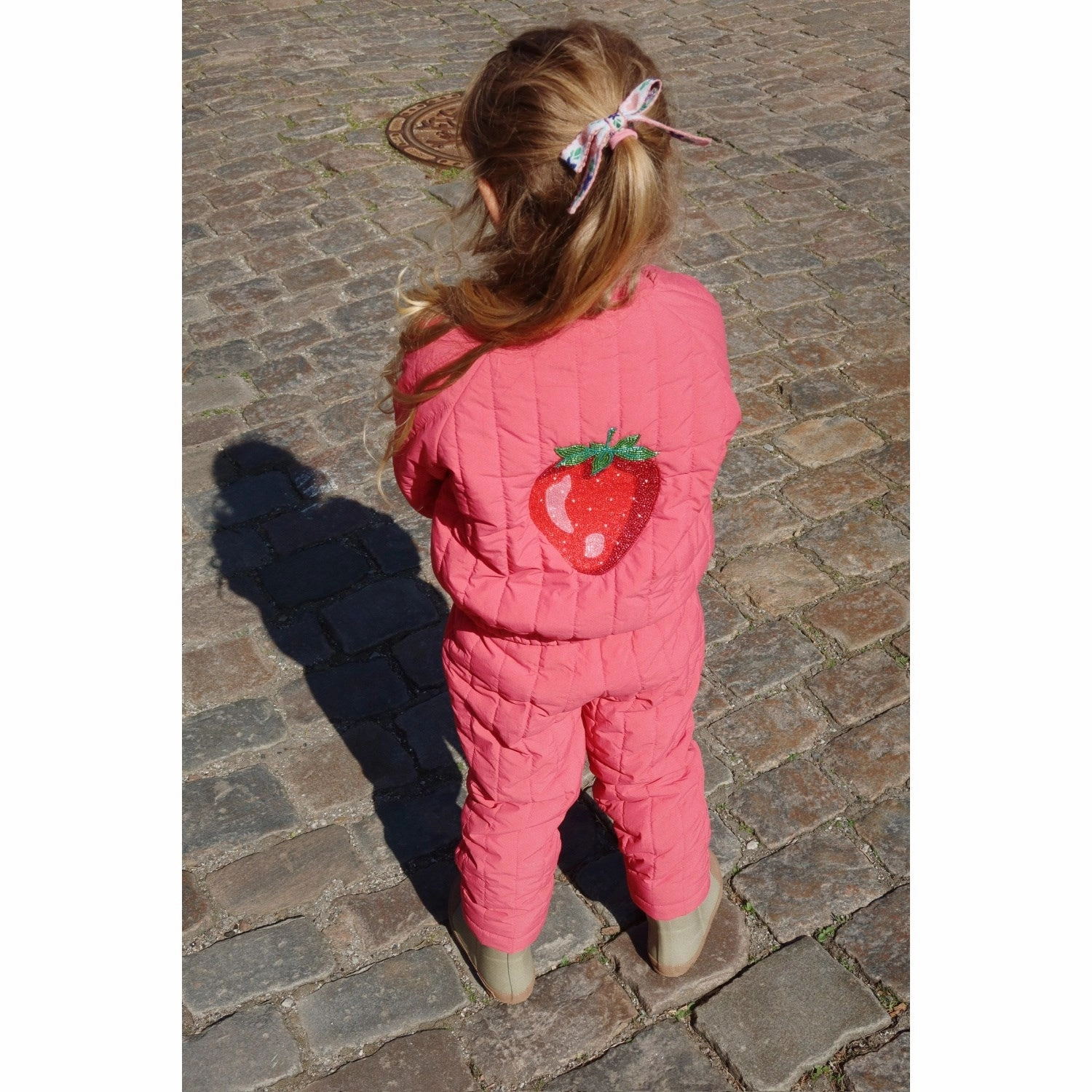 Konges Sljd Raspberry Wine Juno Sparkle Bomber Jacket Style