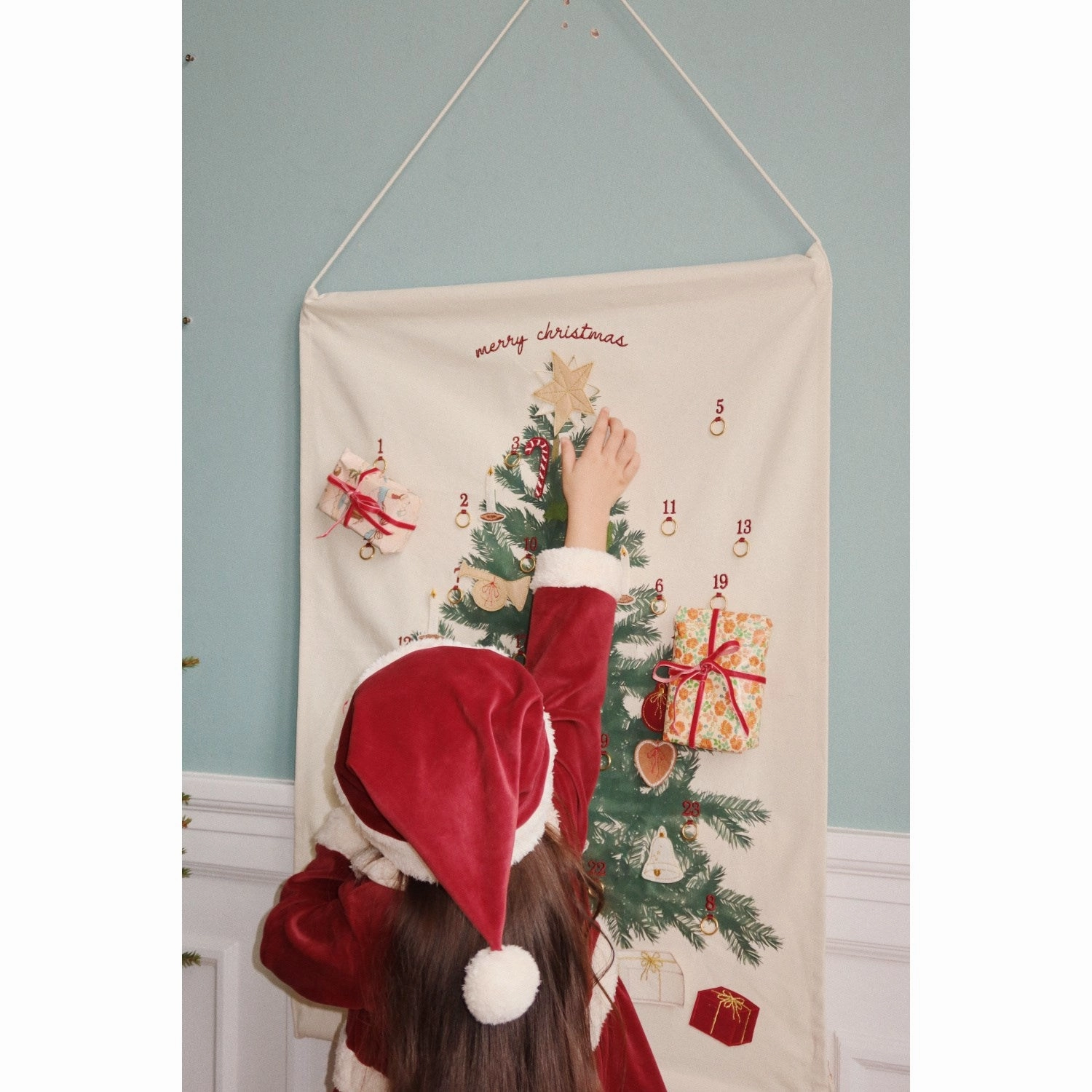 Konges Sljd Red Dahlia Christmas Dress Grs Cotton