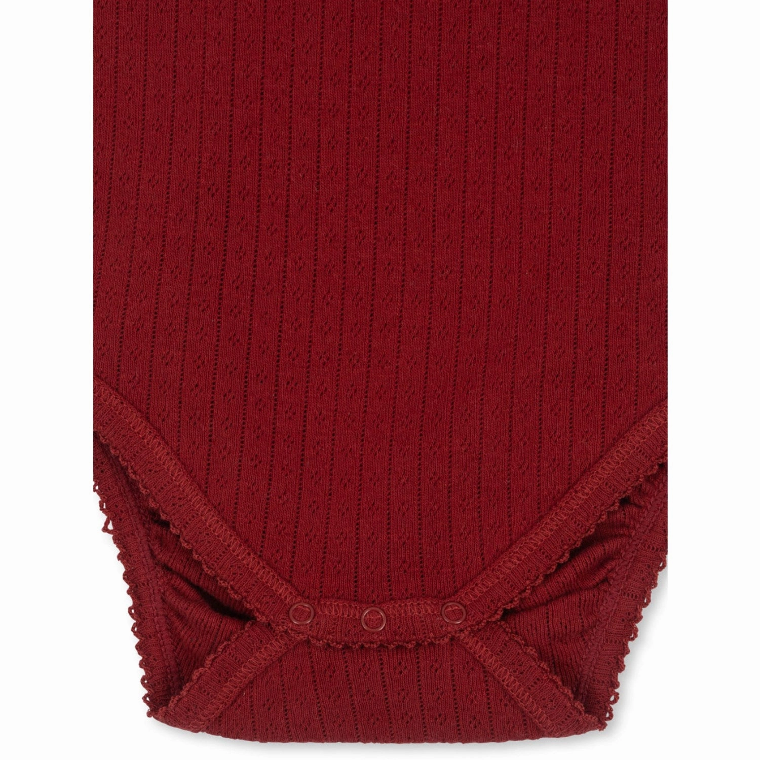 Konges Sljd Red Dahlia Minnie Bodysuit Ls Gots Unique