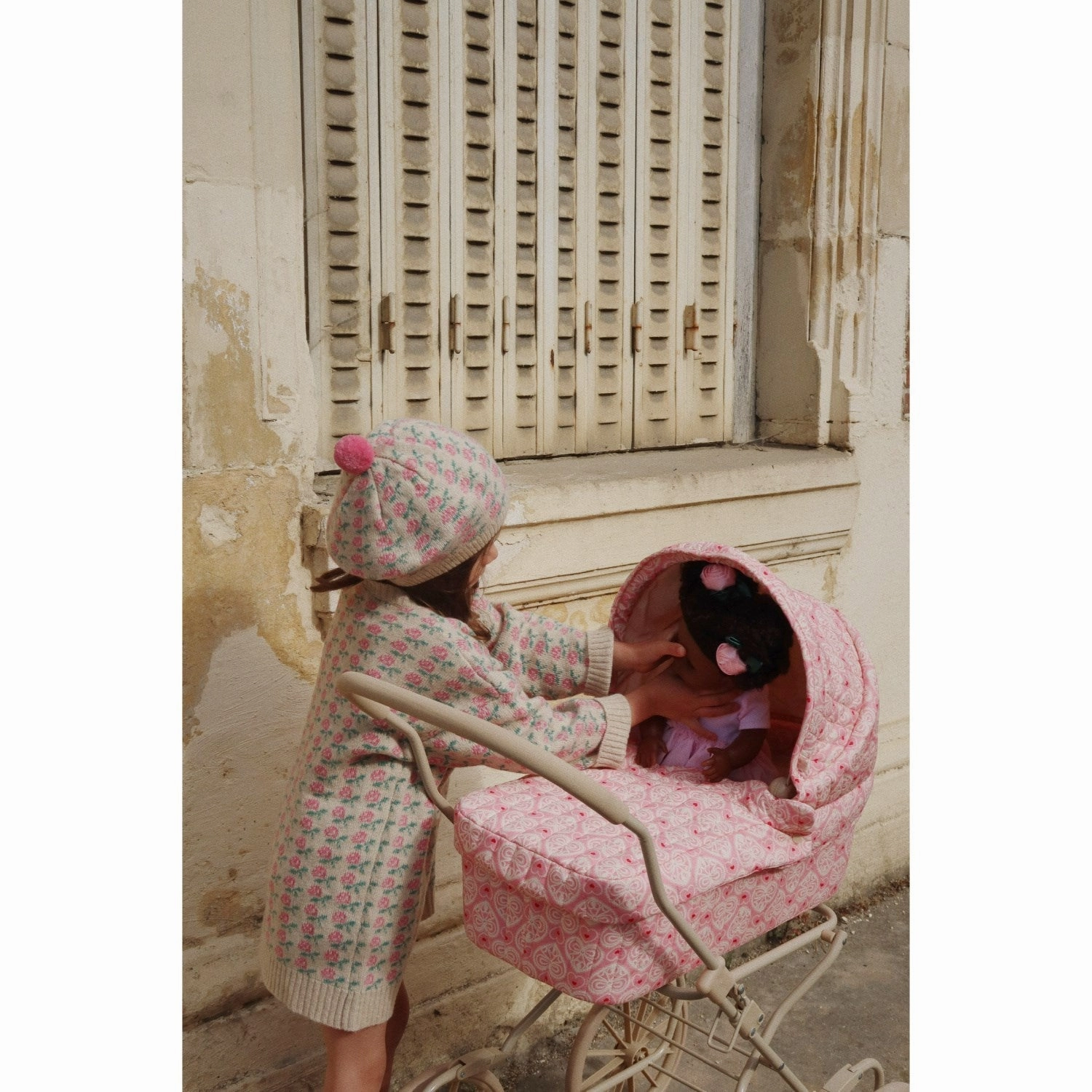 Konges Sljd Rose Belou Knit Dress Print