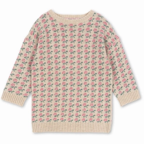 Konges Sljd Rose Belou Knit Dress Print High-quality