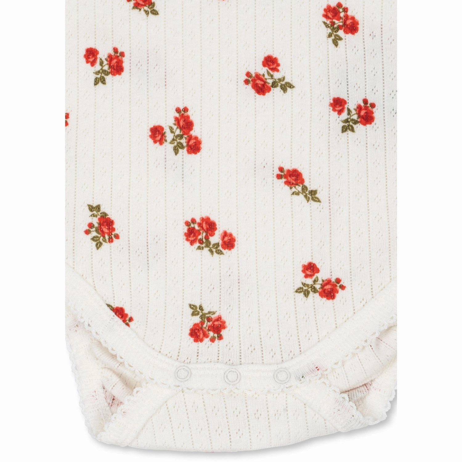 Konges Sljd Rose Red Minnie Body Gots Button