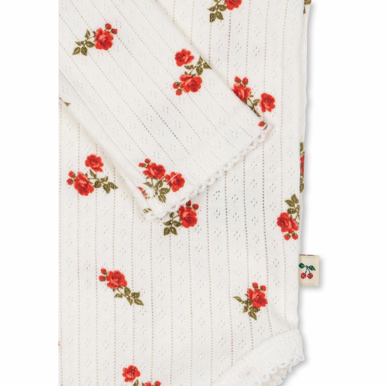 Konges Sljd Rose Red Minnie Body Gots Button