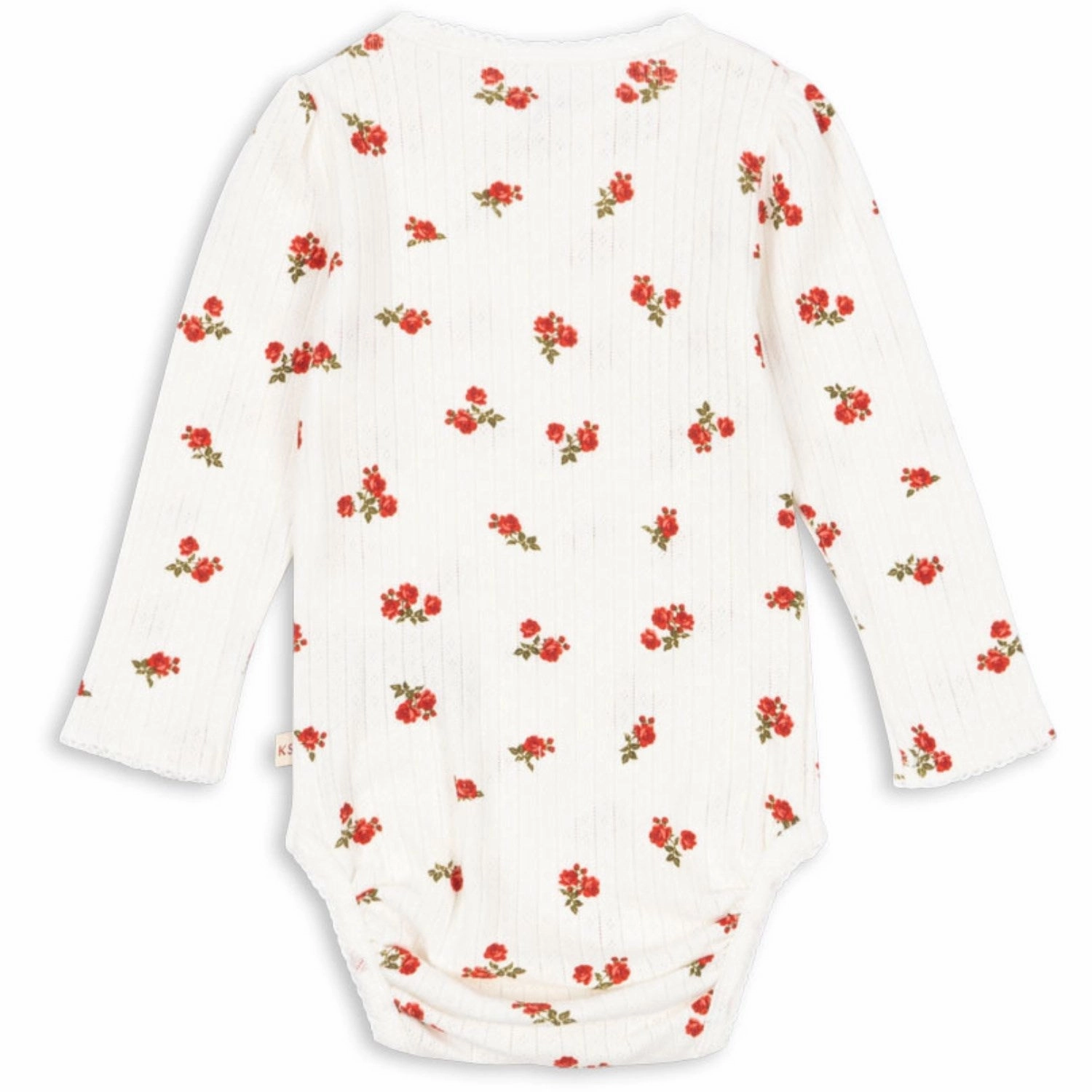 Konges Sljd Rose Red Minnie Body Gots Button
