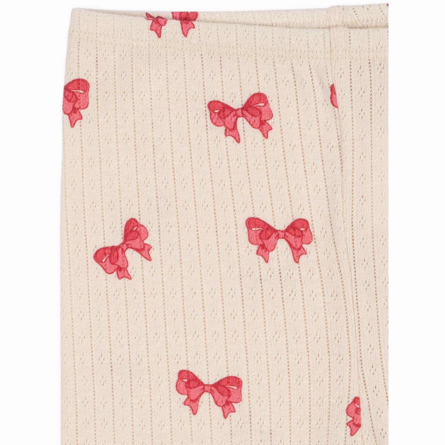 Konges Sljd Rosia Bow Minnie Short Legging Gots Timeless