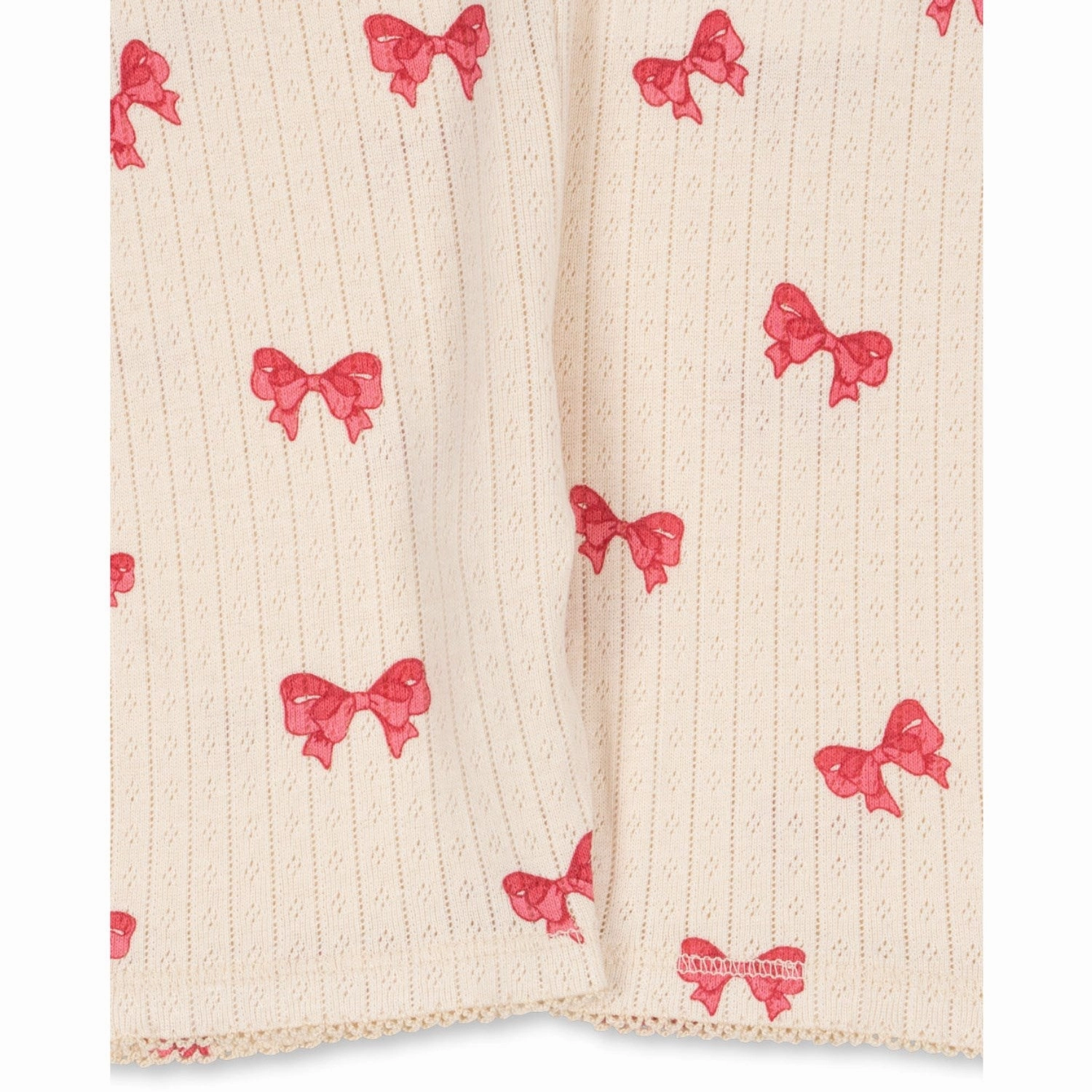 Konges Sljd Rosia Bow Minnie Short Legging Gots Timeless