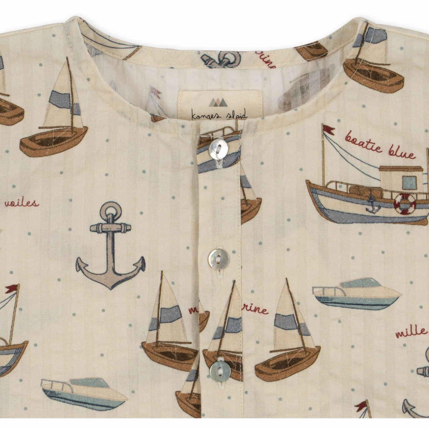 Konges Sljd Sail Away Ace Shirt Polyester