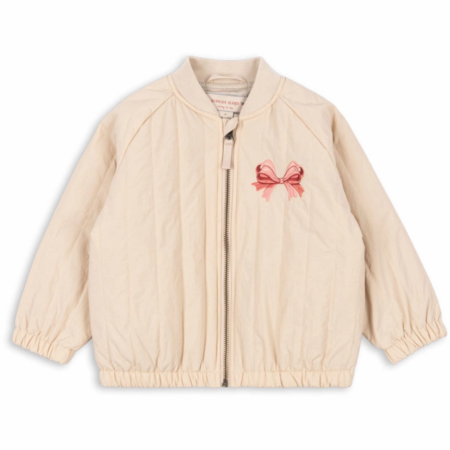 Konges Sljd Smoke Gray Juno Bomber Jacket Versatile Collar