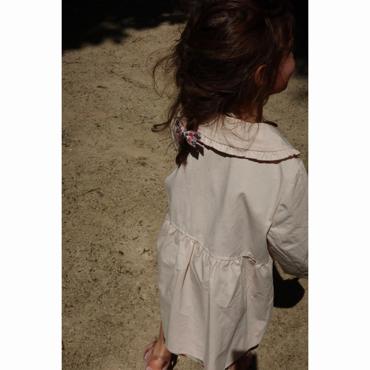 Konges Sljd Soft Pink Trenchy Coat Wool