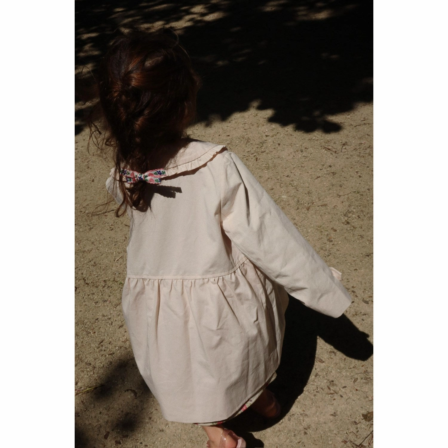 Konges Sljd Soft Pink Trenchy Coat Wool