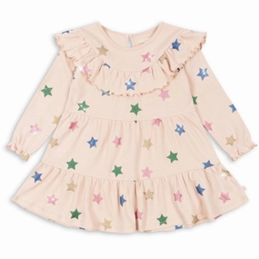 Konges Sljd Star Glitter Malli Glitter Dress Gots Sophisticated Stitch