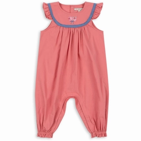Konges Sljd Strawberry Ice Nella Romper GOTS Subtle Stretchy