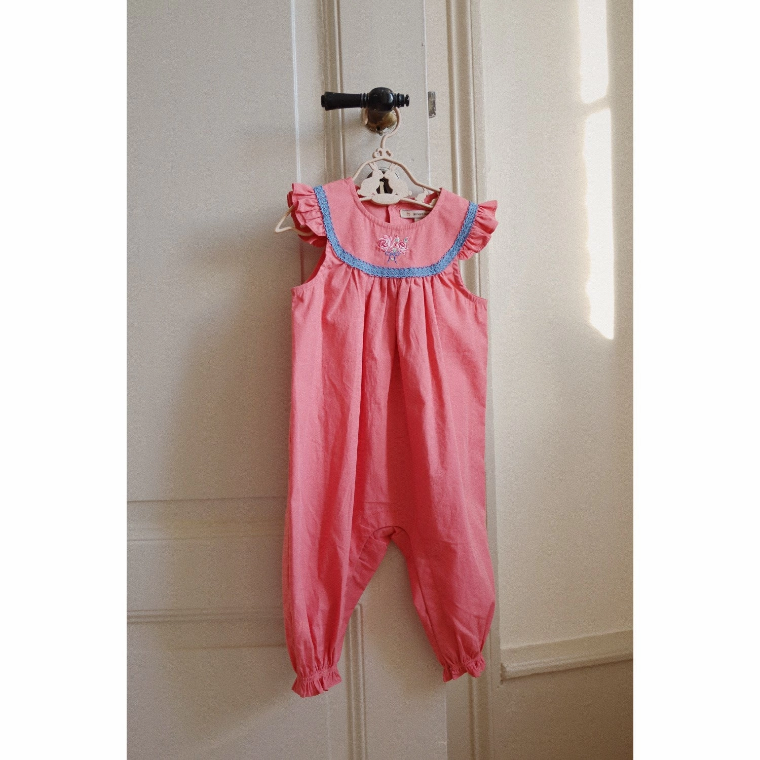 Konges Sljd Strawberry Ice Nella Romper GOTS Subtle