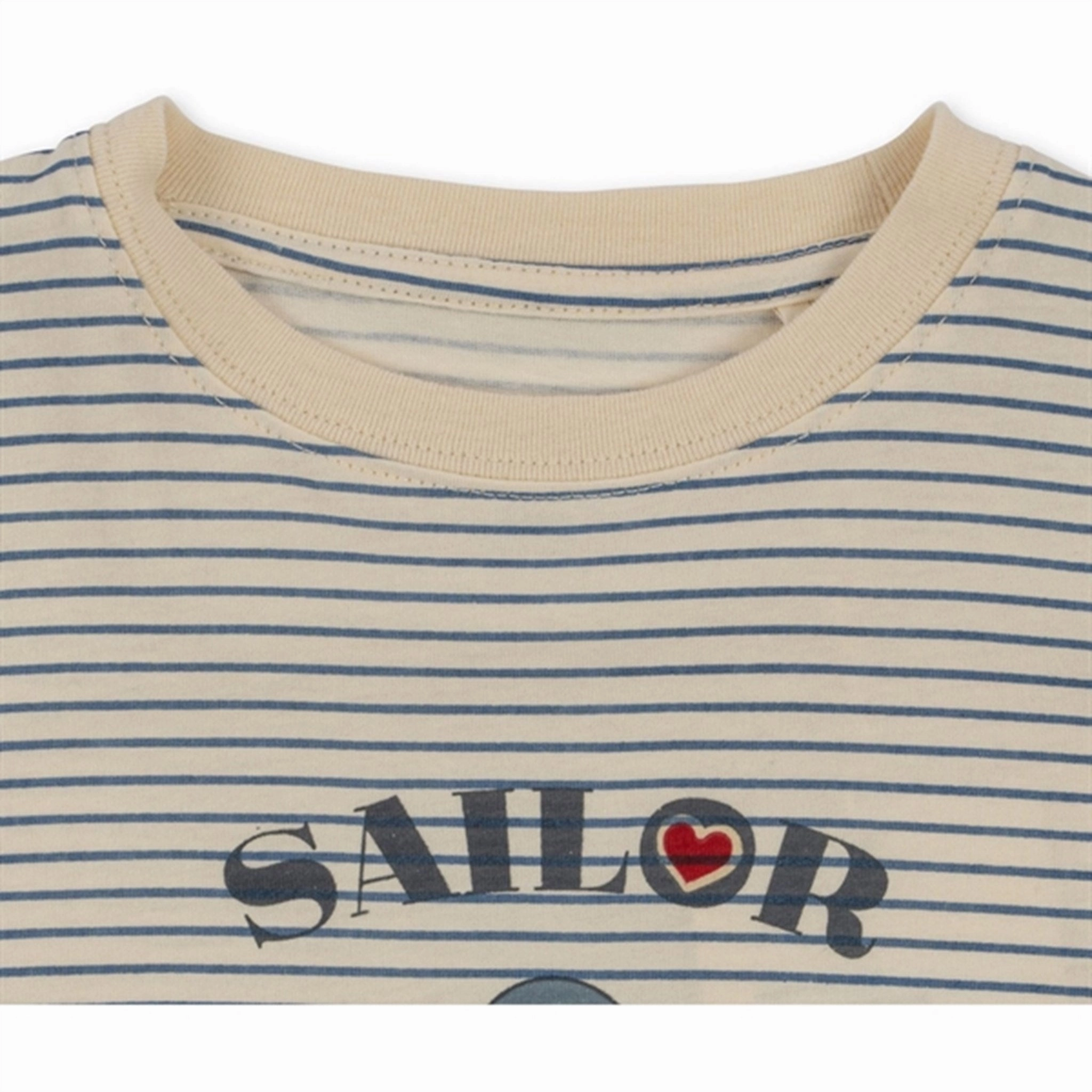 Konges Sljd Stripe Bluie Famo T-shirt Stitch