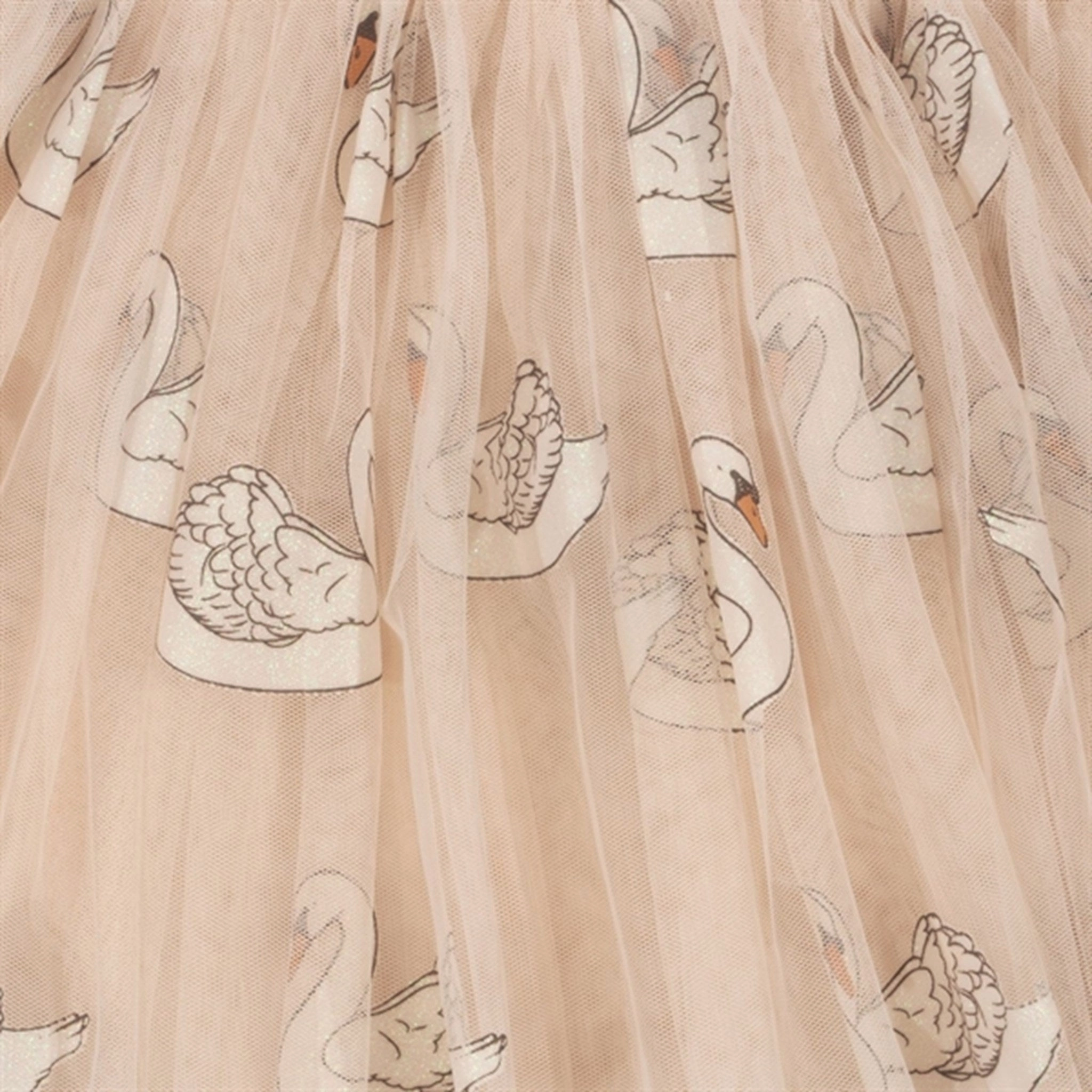 Konges Sljd Swan Glitter Fayette Skirt Collar