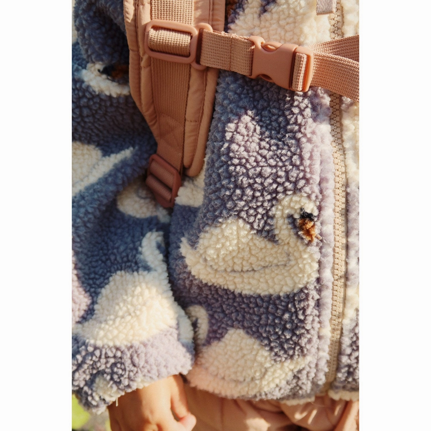 Konges Sljd Swan Jody Teddy Jacket Grs Stretchy