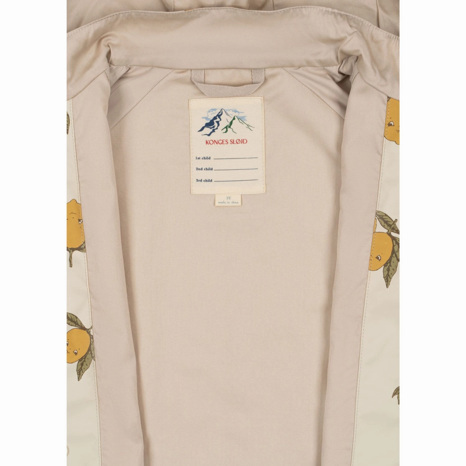Konges Sljd Sweet And Sour Rainy Palme Set Oversized