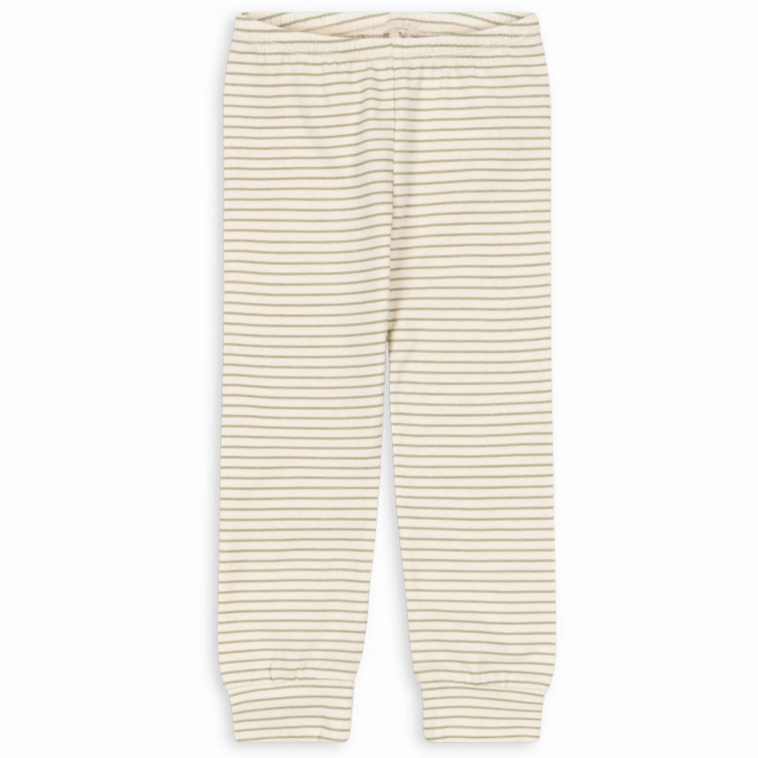 Konges Sljd Tea Stripe Basic Pants Gots Wool Embroidery