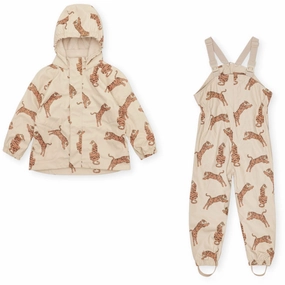 Konges Sljd Tiger Rainy Palme Set Elegant Laid-back