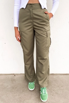 Kourtney Cargo Pant Khaki sale womens trainers sale jellycat