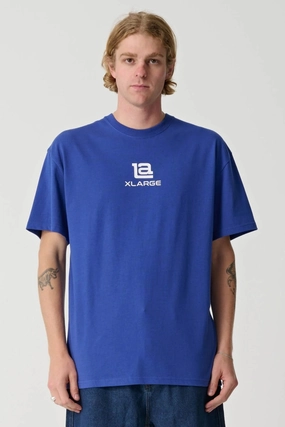LA XL Short Sleeve Tee Blue bed sale queen sale on flipkart