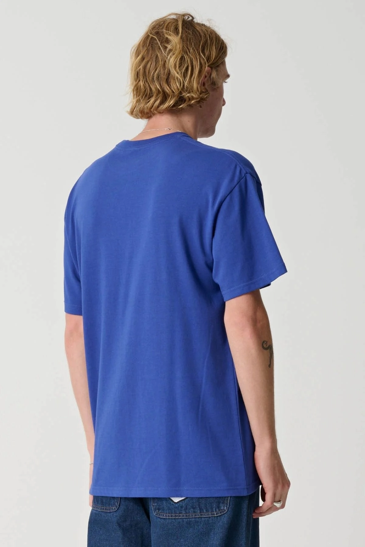 LA XL Short Sleeve Tee Blue bed sale queen