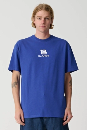 LA XL Short Sleeve Tee Blue bed sale queen sale on flipkart