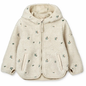 Lace Liewood Mara Pile Jacket Peach Sandy Embroidery Embroidery