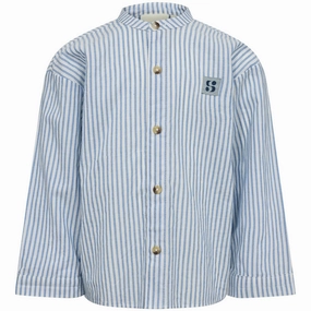 Lace Sofie Schnoor Stripe Cotton Shirt Retro